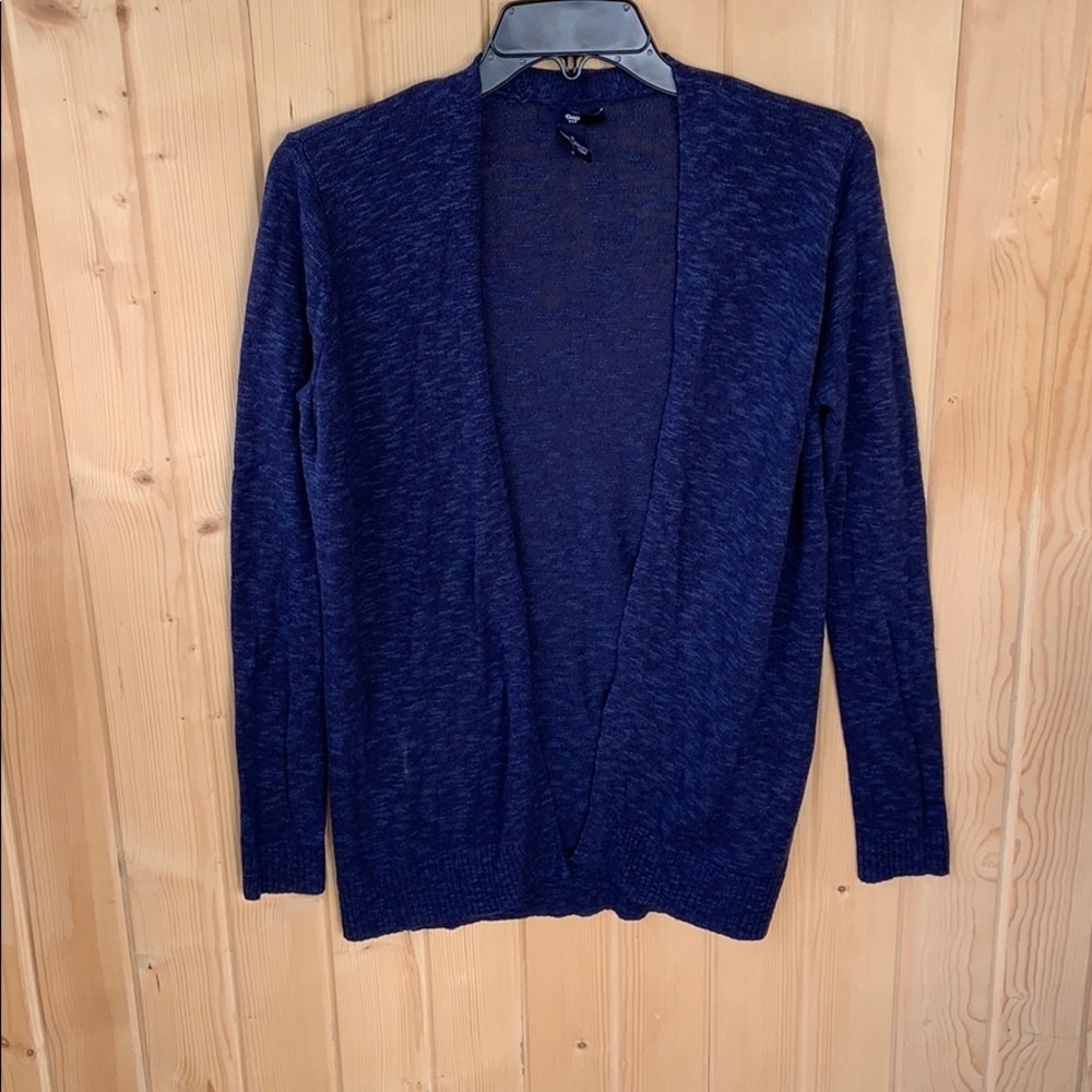 Gap‎ Navy Blue Open Front Sweater Cardigan